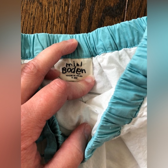 Mini Boden Girls 7-8Y London Themed A-Line Ruffled Mini Skirt w/Adjustable Waist - Picture 8 of 15